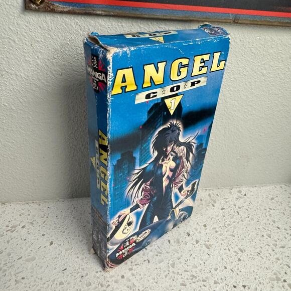 Angel Cop 1 Special Security Force VHS Japanese Dubbed English Manga Anime 1995 - Picture 4 of 4